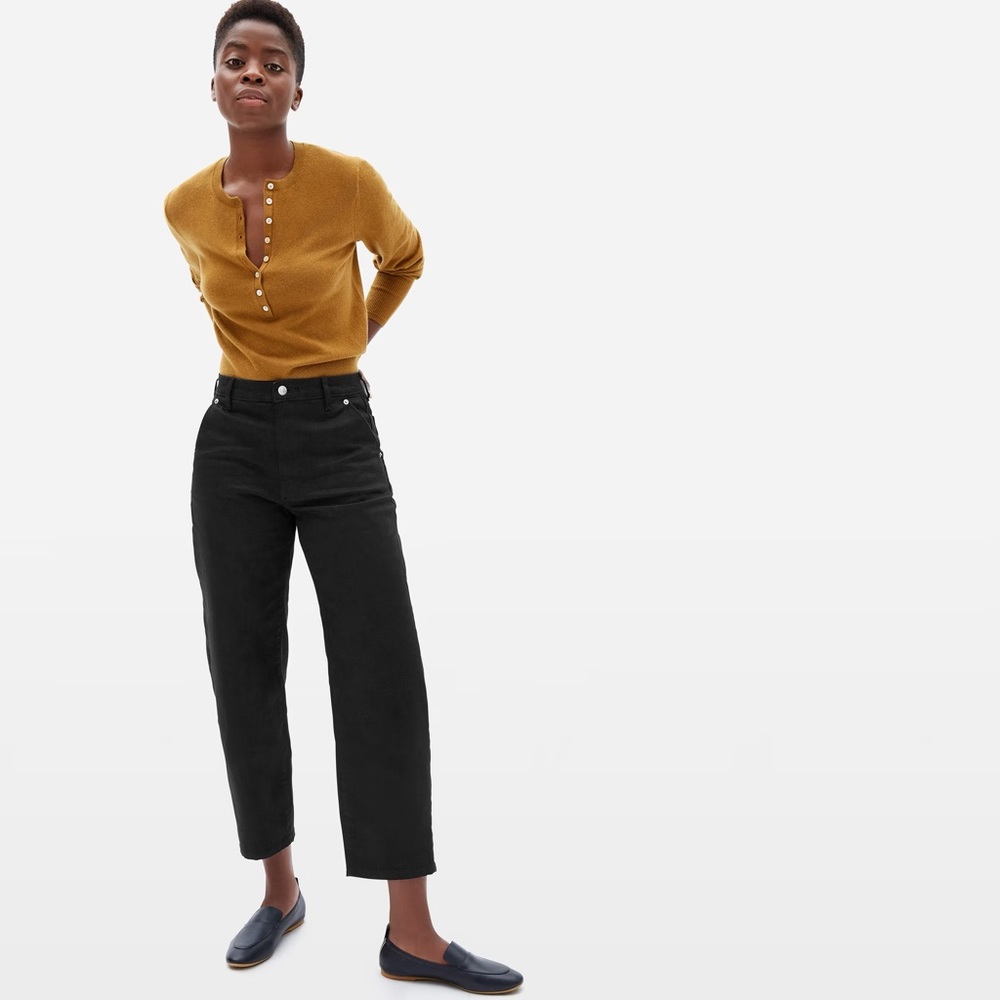 NWT - Everlane Arc Jean - Black - size 25